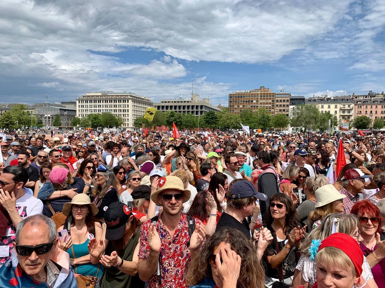 Manifestation Genève 29 Mai 2021