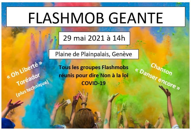 Flash mob géante à Genève