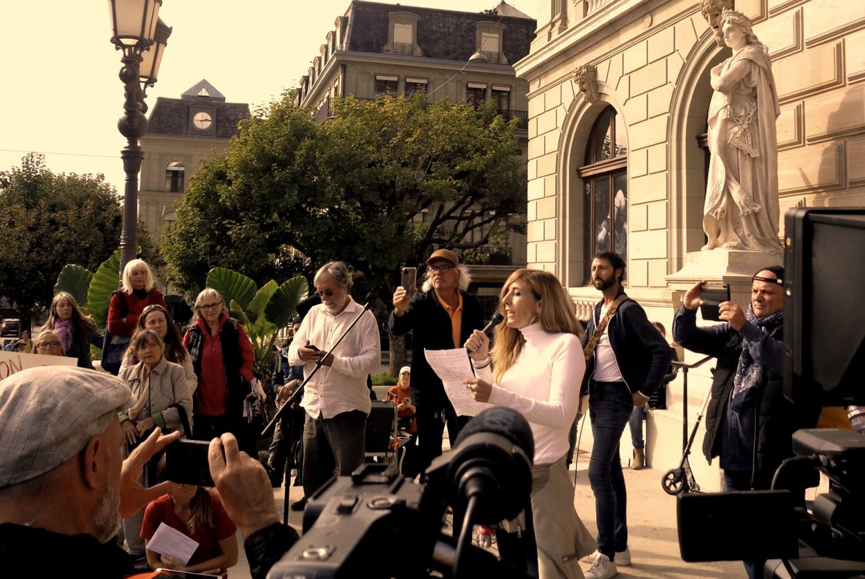 Discours de Chloé à Genève