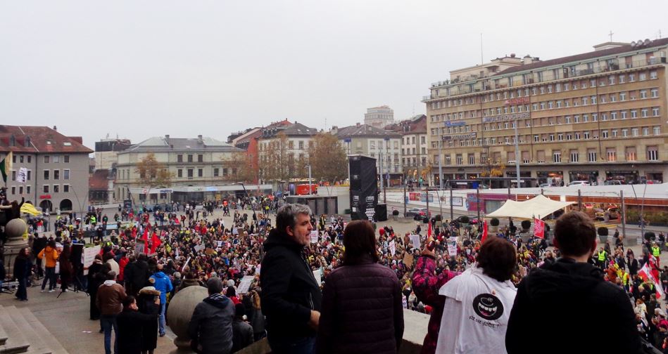 Manifestation Lausanne 20.11.21