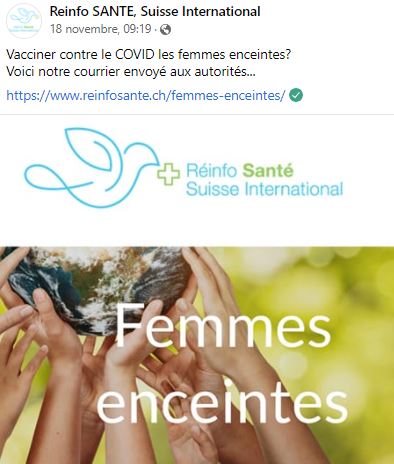 les femmes enceintes ne doivent pas prendre de risque avec un produit expérimental