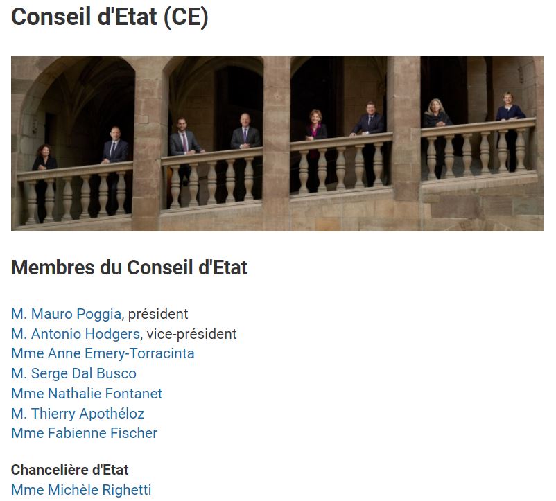 Conseil d'Etat Genevois